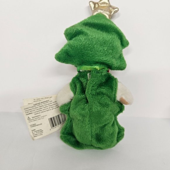 Vtg Ganz Wee Bear Village Blizzard Tannenbaum Bears Snowman Tree Outfits 5 Inch - Picture 3 of 5